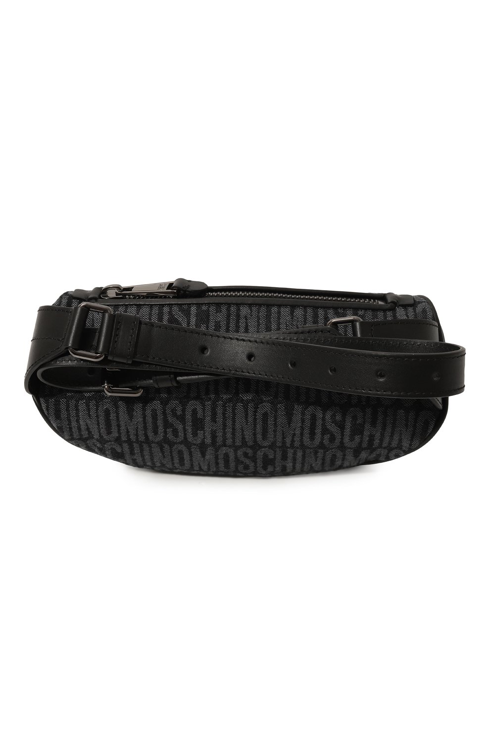 Поясная сумка MOSCHINO темно-серого цвета по цене 59950 руб., арт. A7705/8274, фото 6 Поясная сумка MOSCHINO, арт. A7705/8274, фото 6