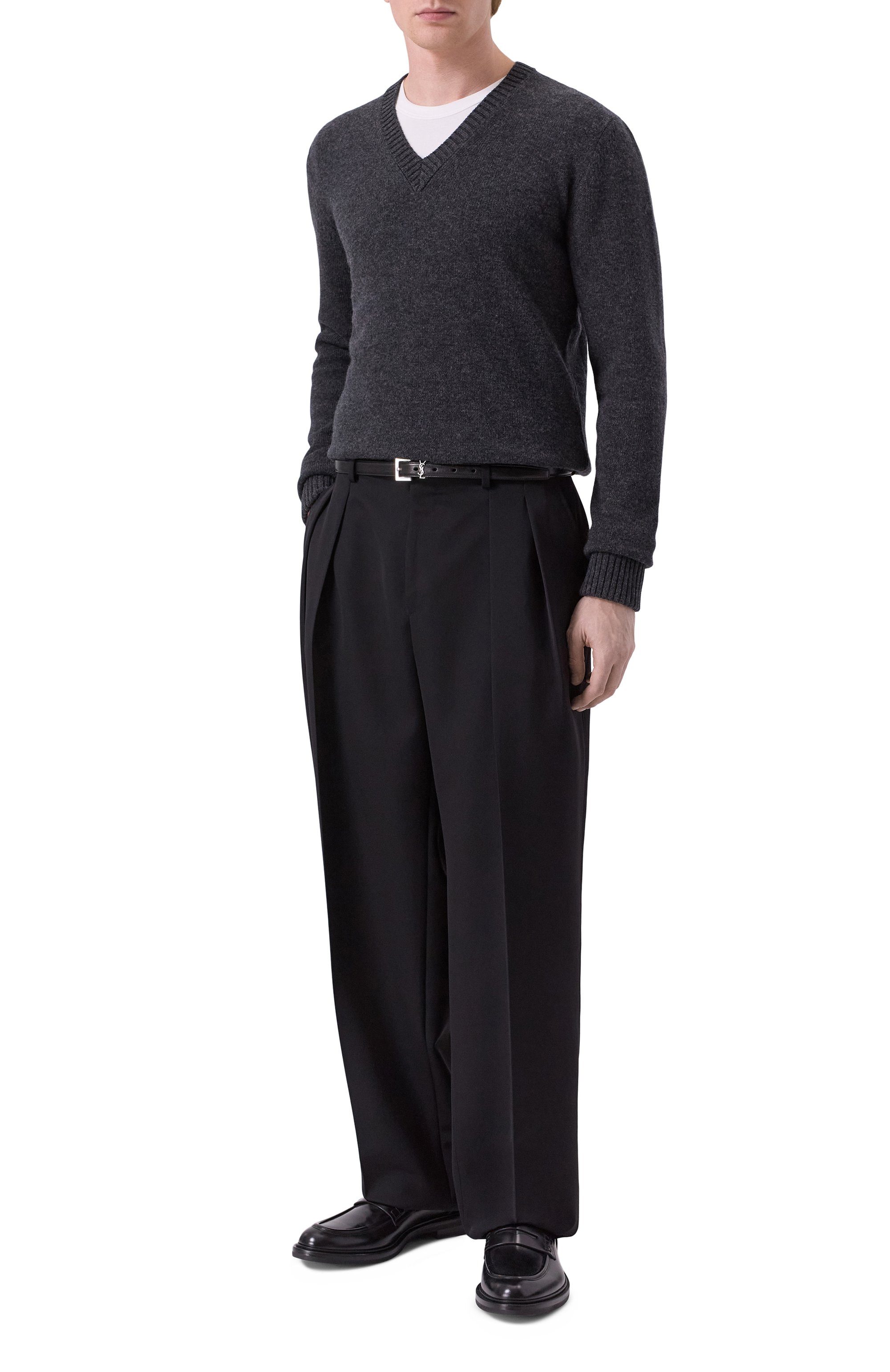 Шерстяные брюки DOLCE & GABBANA, арт. GP166T/FU21E, фото 2