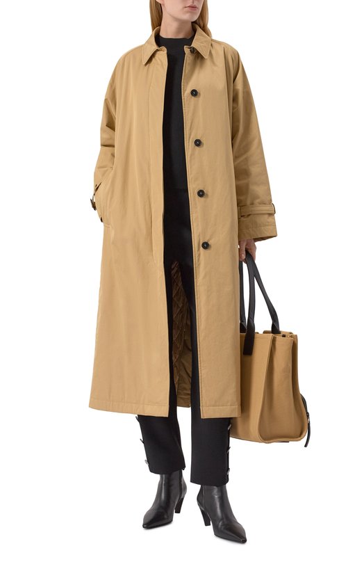 Плащ Max Mara TRAF0I Бежевый  TRAF0I Фото 2