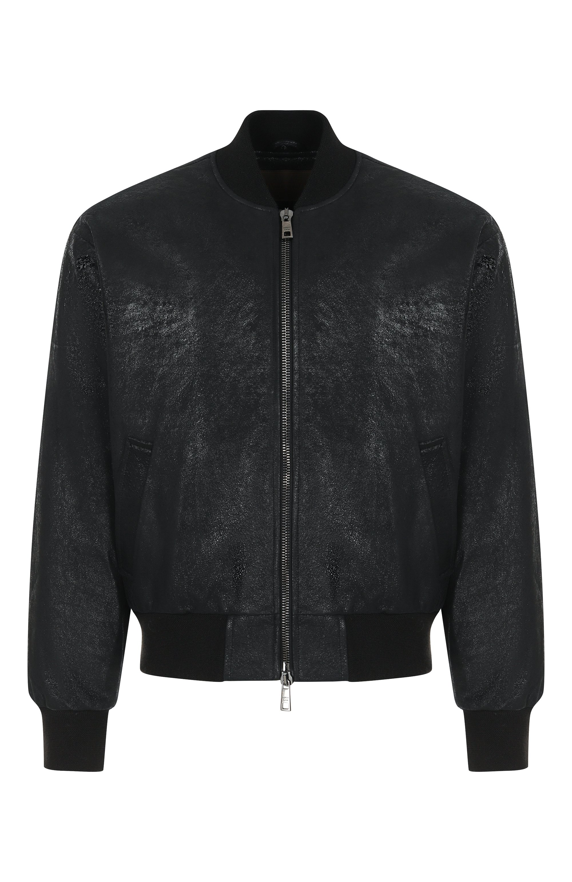 Кожаный бомбер GIORGIO BRATO, арт. GU26F26016NAPSTM, фото 1