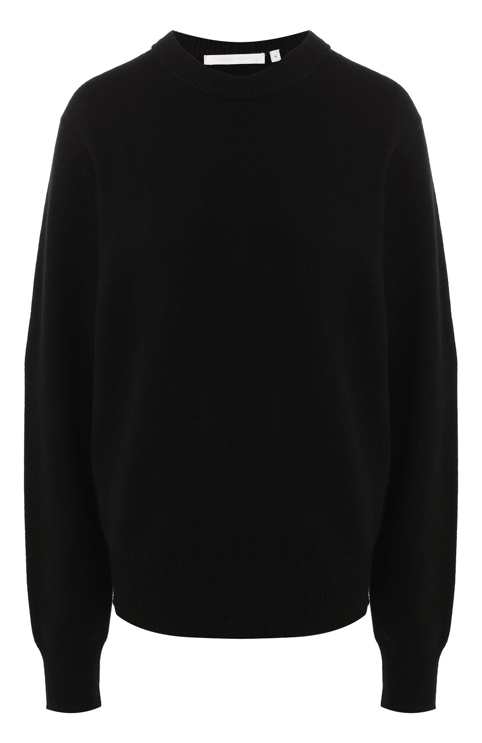 Кашемировый пуловер HELMUT LANG черного цвета по цене 59950 руб., арт. I09HW714, фото 1 Кашемировый пуловер HELMUT LANG, арт. I09HW714, фото 1