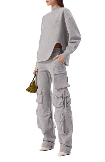 Хлопковые брюки-карго THE ATTICO, арт. 260WCP00260/JJF003AA, фото 2