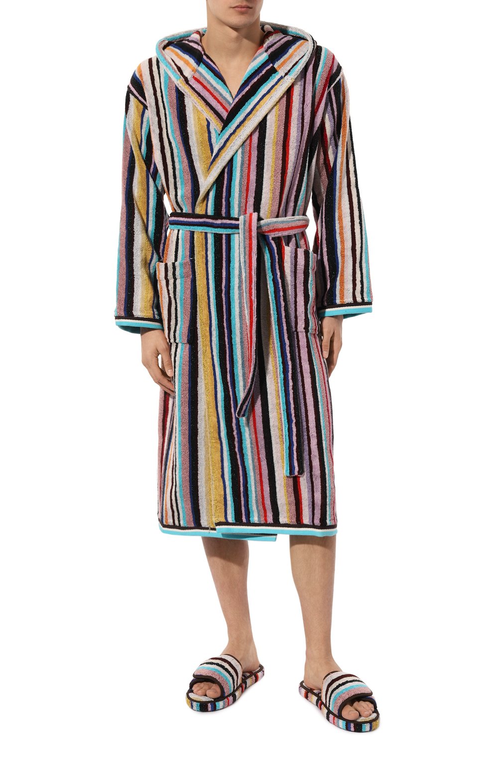 Халат из хлопка и вискозы MISSONI, арт. 1C3AC99758/100, фото 2