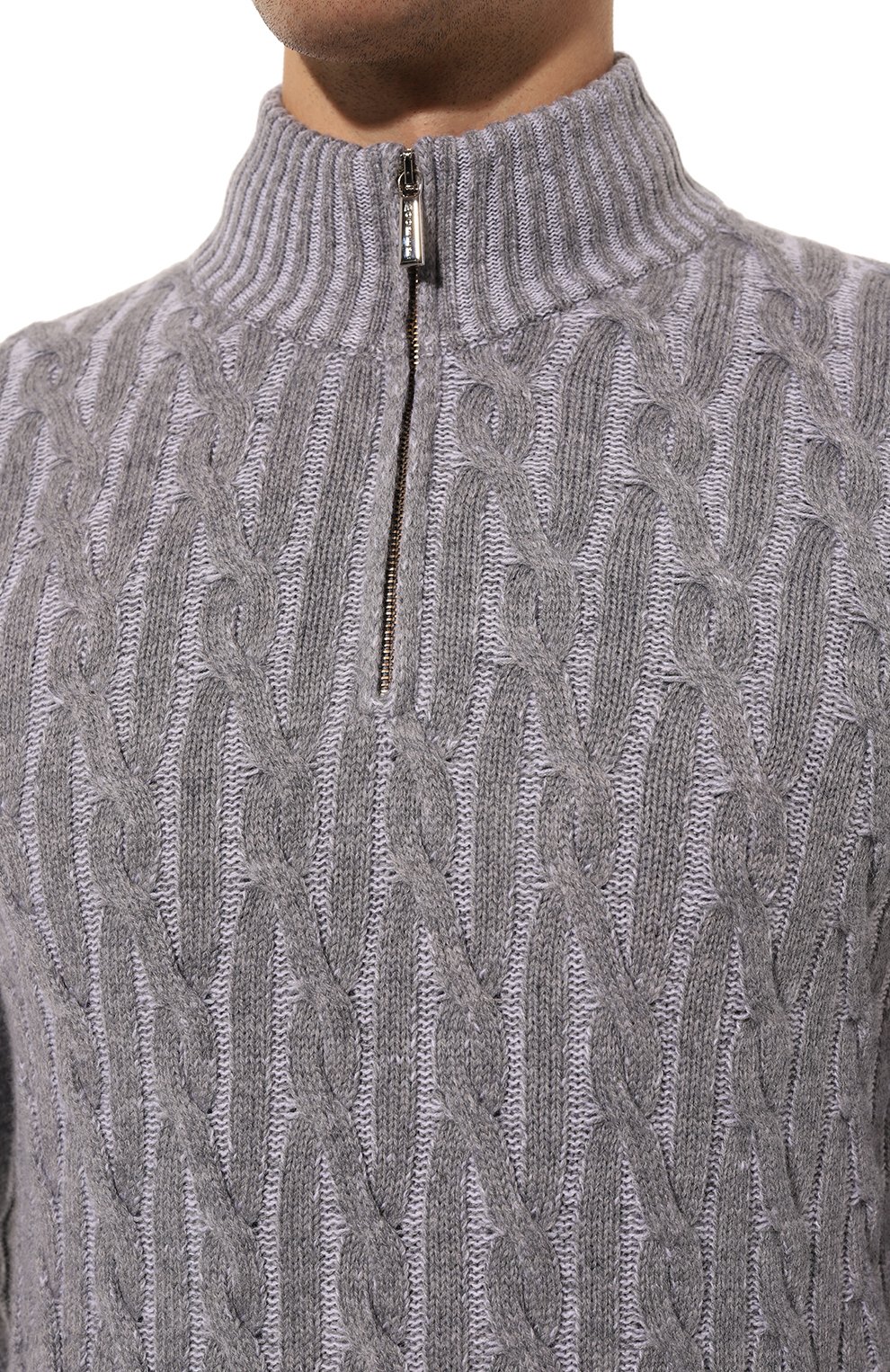 Свитер из шерсти и кашемира MOORER, арт. TERNI-V-D0V, фото 5