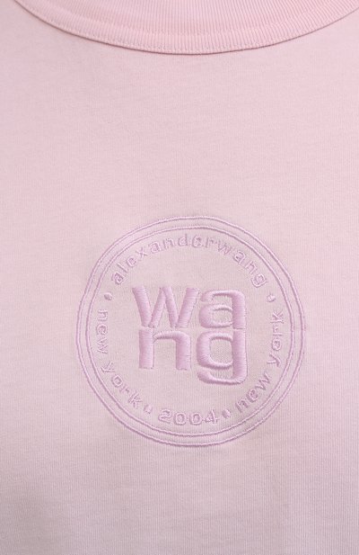 Хлопковый лонгслив ALEXANDERWANG.T, арт. 4CC2211184, фото 5