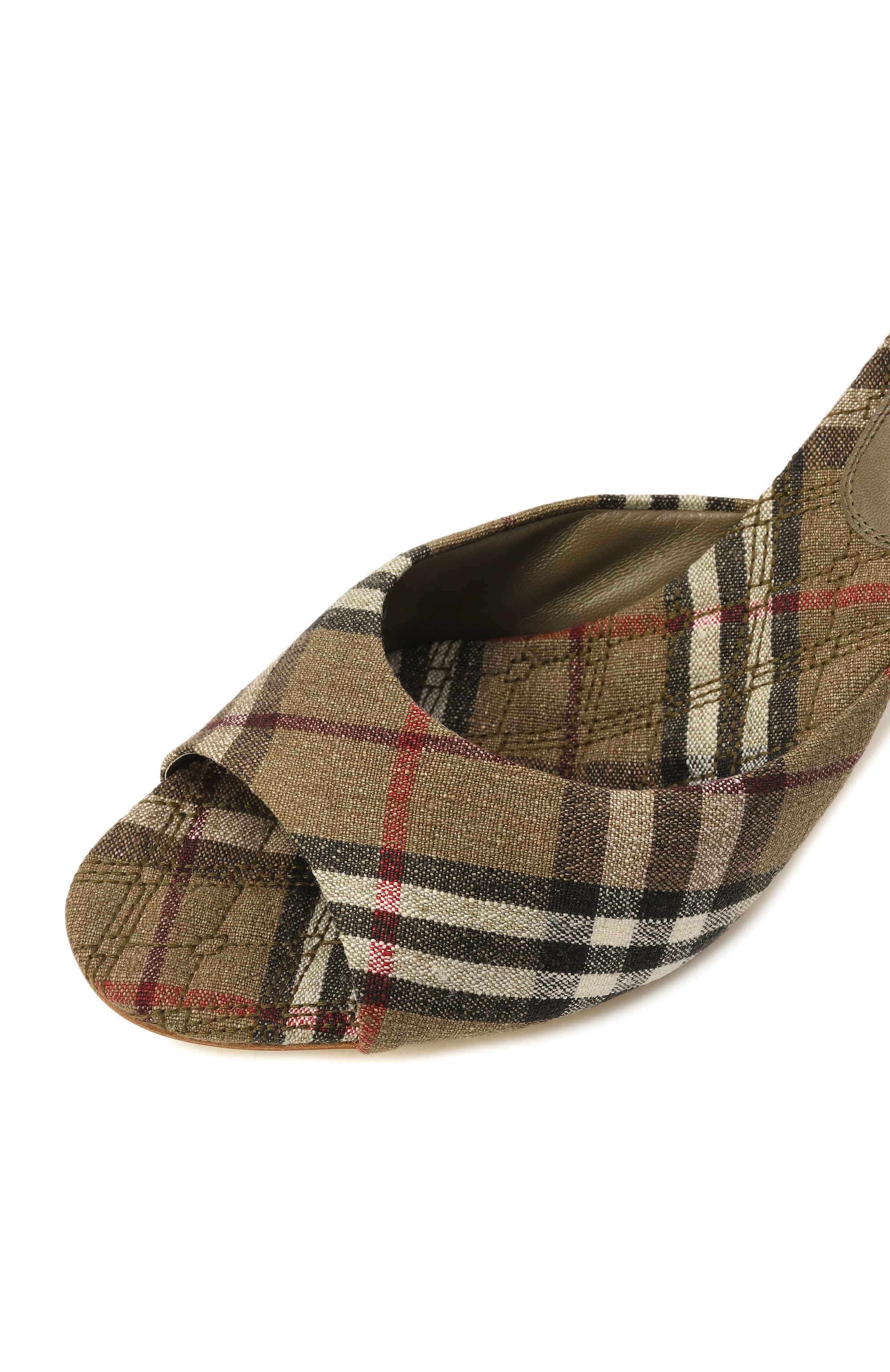 Текстильные мюли BURBERRY, арт. 8105116, фото 7