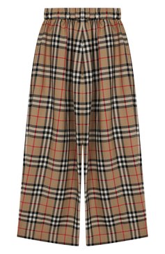 Детские шерстяные брюки BURBERRY бежевого цвета, арт. 8015464 | Фото 2 (Статус проверки: Проверена категория; Материал внешний: Шерсть; Материал подклада: Купро; Девочки Кросс-КТ: Брюки-одежда; Случай: Повседневный; Нос: Не проставлено; Ростовка одежда: 10 - 11 лет | 140 - 146см, 13 - 15 лет | 158 см, 16 лет | 164 см, 3 года | 98 см, 4 года | 104 см, 6 лет | 116 см, 8 лет | 128 см)