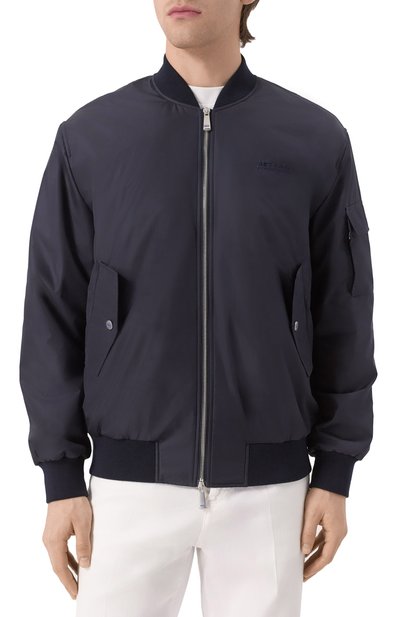 Бомбер KITON темно-синего цвета по цене 235000 руб., арт. UGK106K0755F02, фото 3 Бомбер KITON, арт. UGK106K0755F02, фото 3