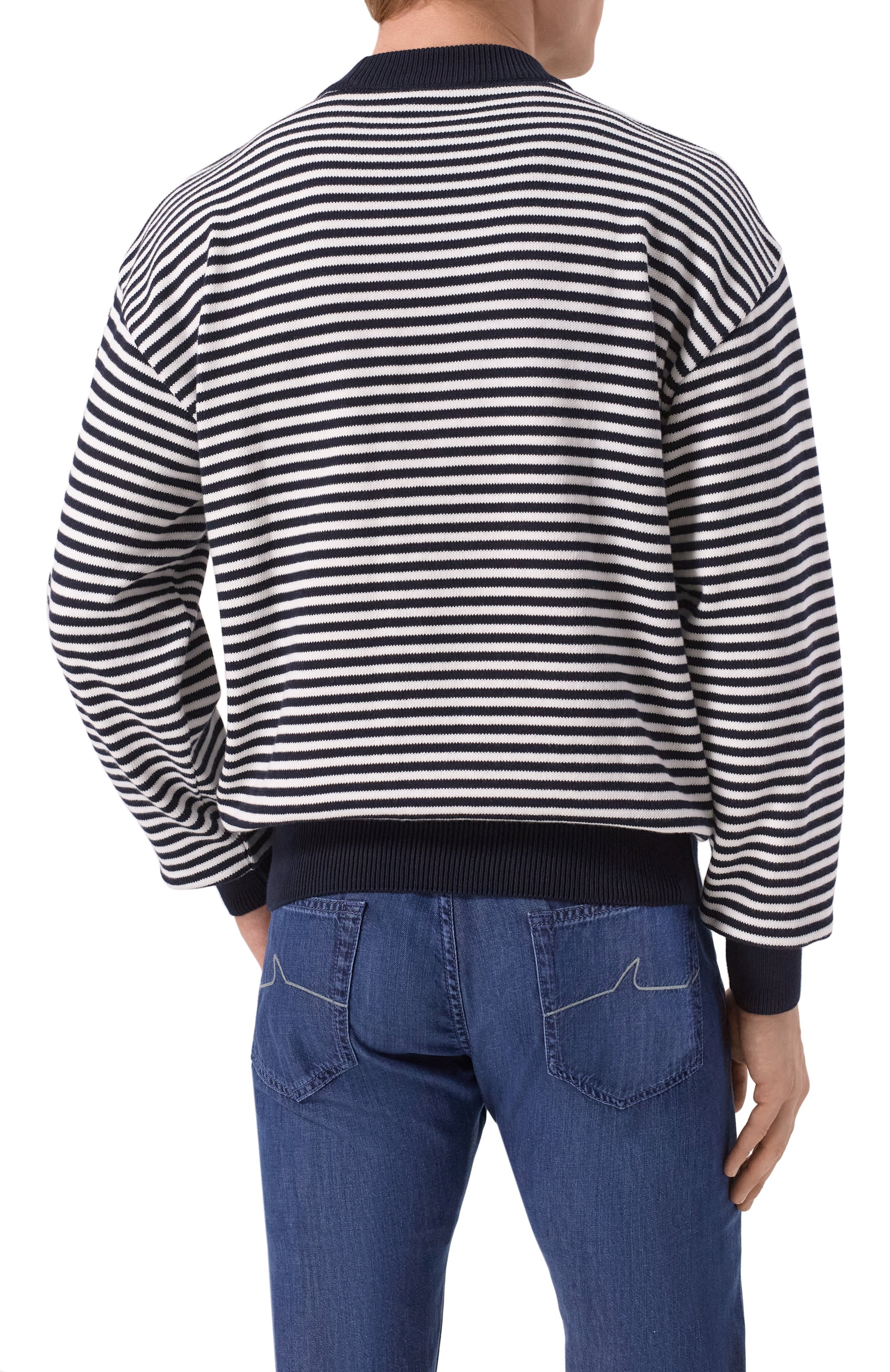 Хлопковый джемпер PAUL&SHARK, арт. 25411524, фото 4