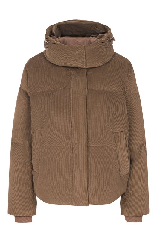 Вельветовый пуховик MVST M25.1MW.0013/5180 Бежевый M25.1MW.0013/5180