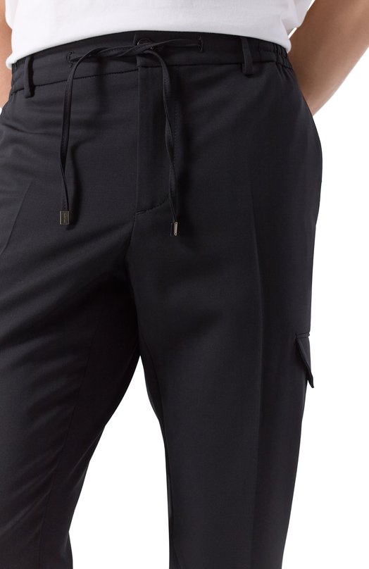 Шерстяные брюки Berwich SUB25/FA1251X Чёрный  SUB25/FA1251X Фото 5