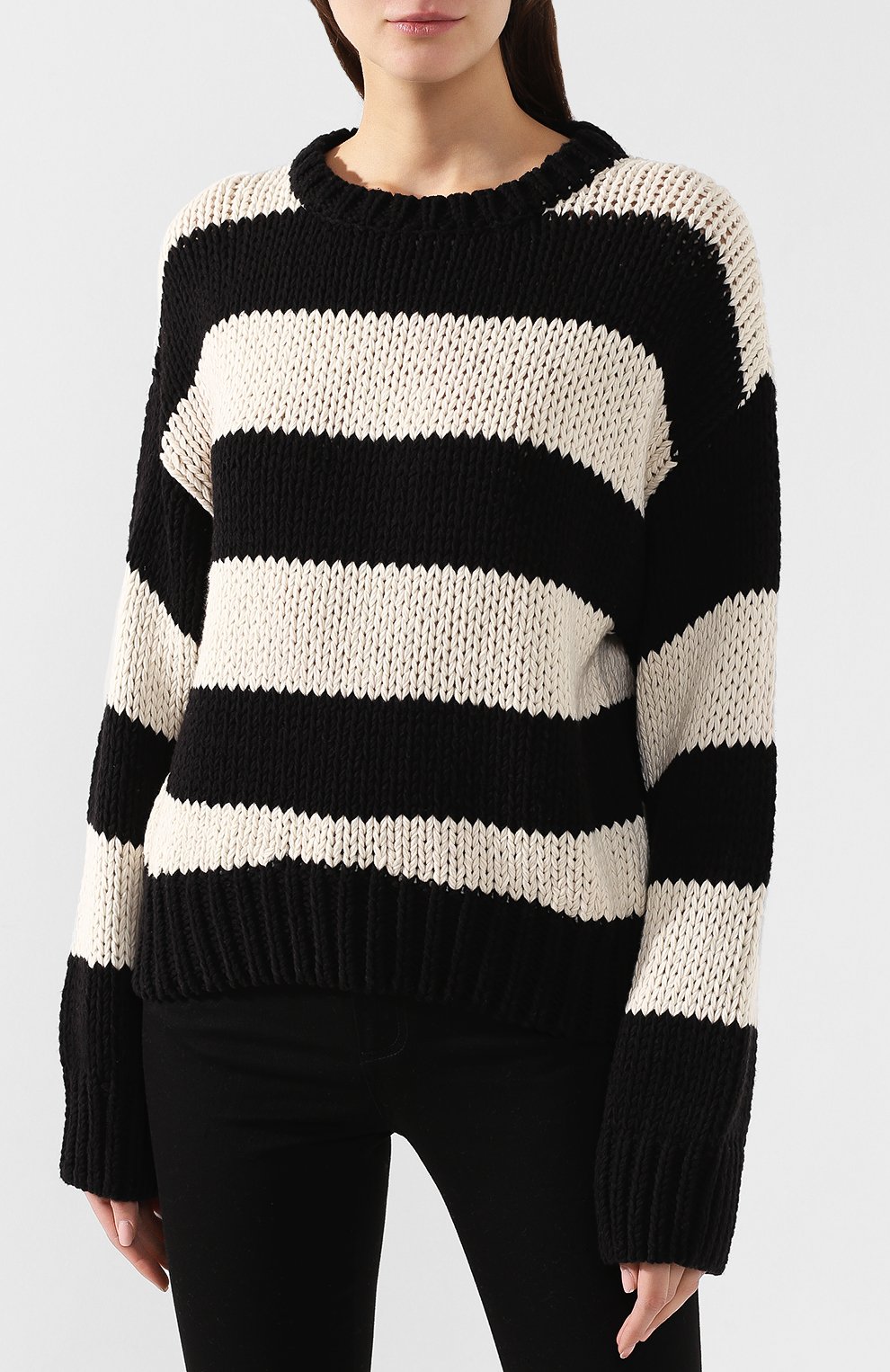 Хлопковый свитер RTA, арт. WH8280-7030LNBK, фото 3