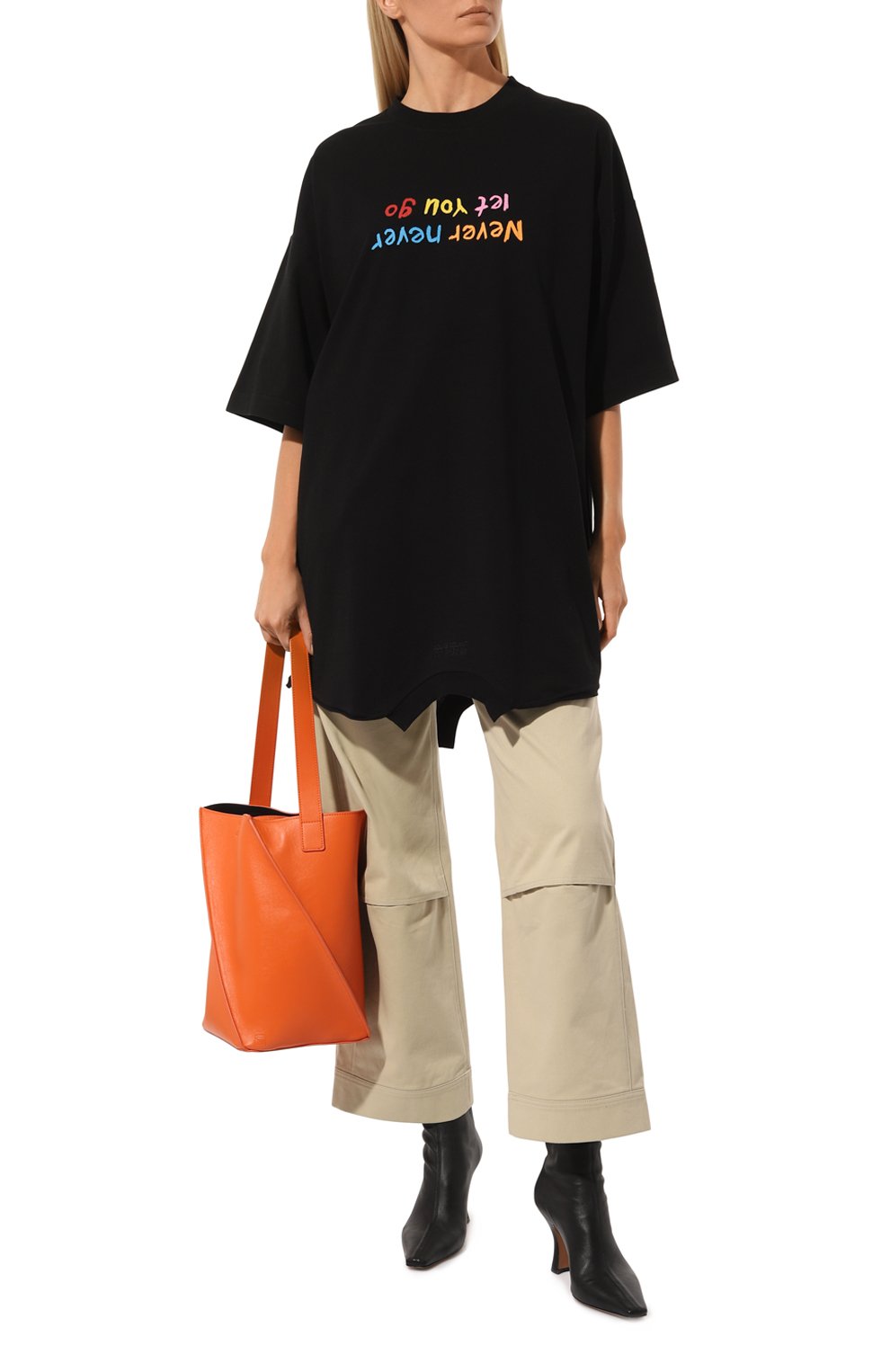 Хлопковая футболка VETEMENTS, арт. UE54TR480B, фото 2