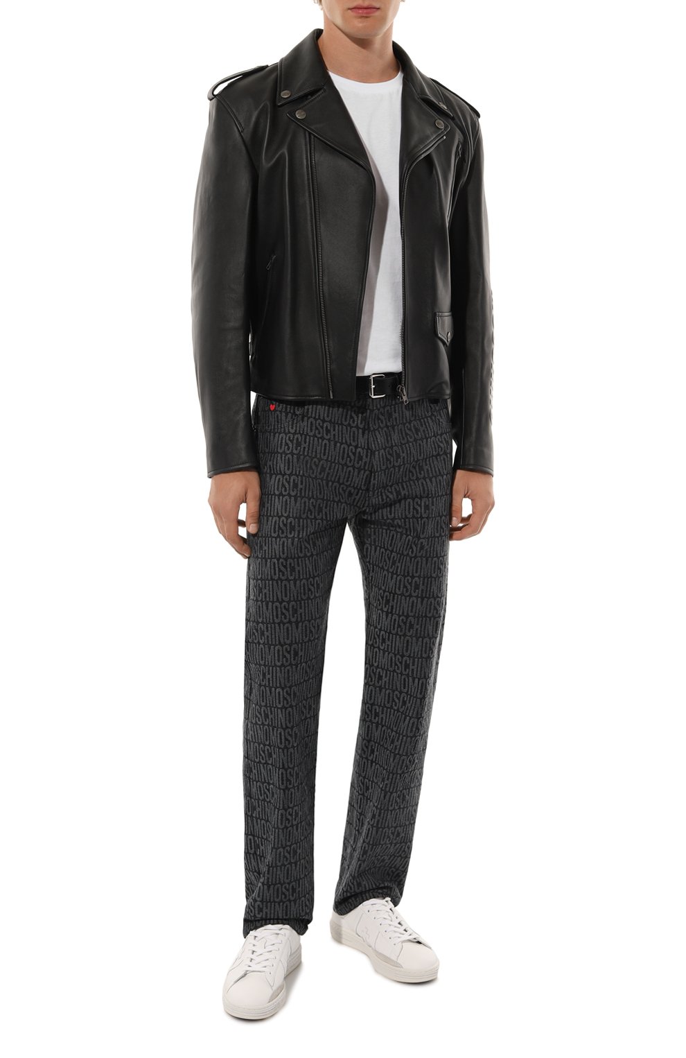 Кожаная куртка MOSCHINO, арт. J3703/7070, фото 2