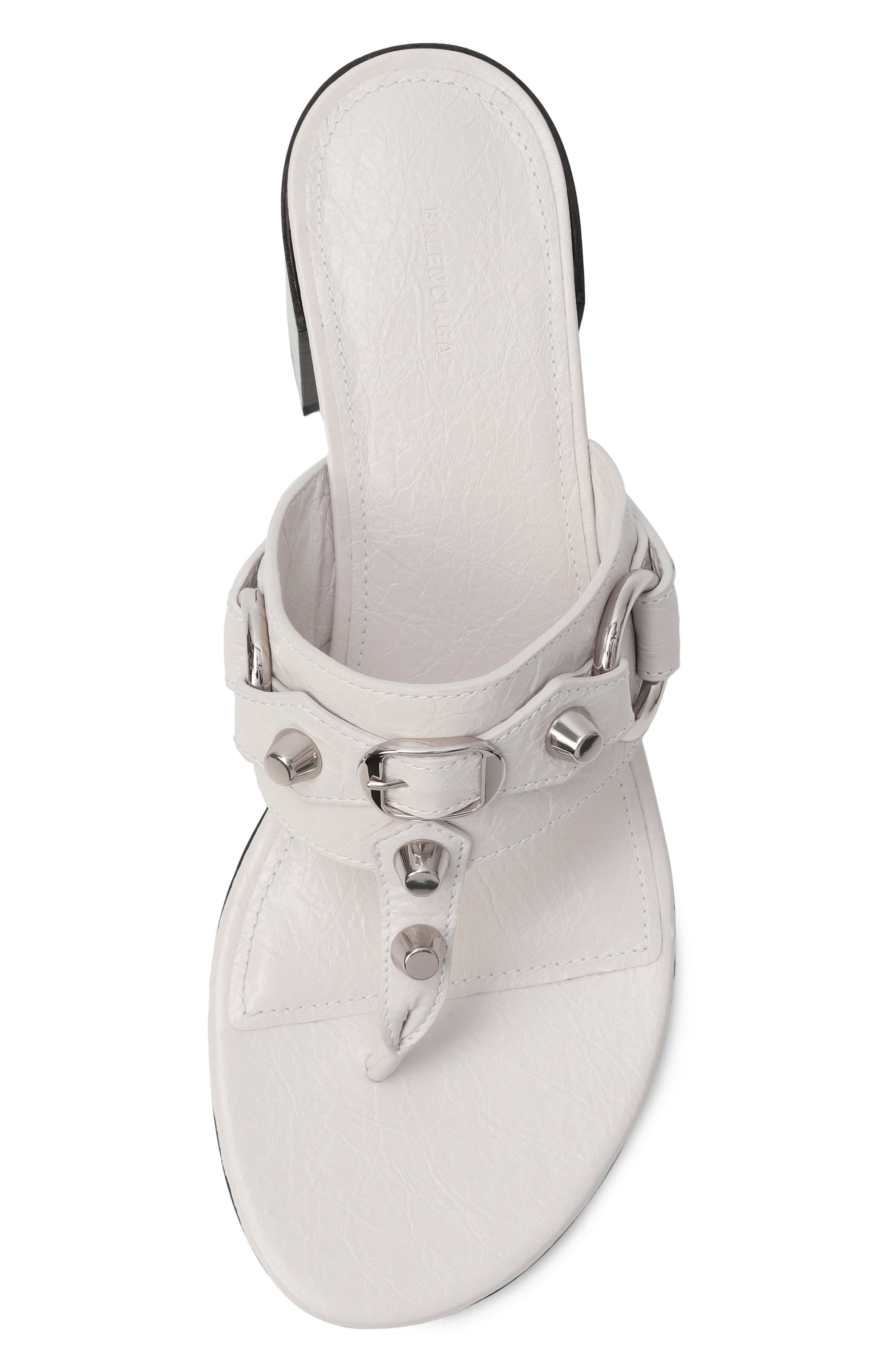 Кожаные мюли city 50 BALENCIAGA, арт. 828013/WAD4Y, фото 6