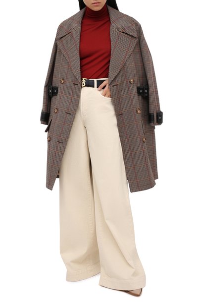 Шерстяное пальто BURBERRY, арт. 8026559, фото 2