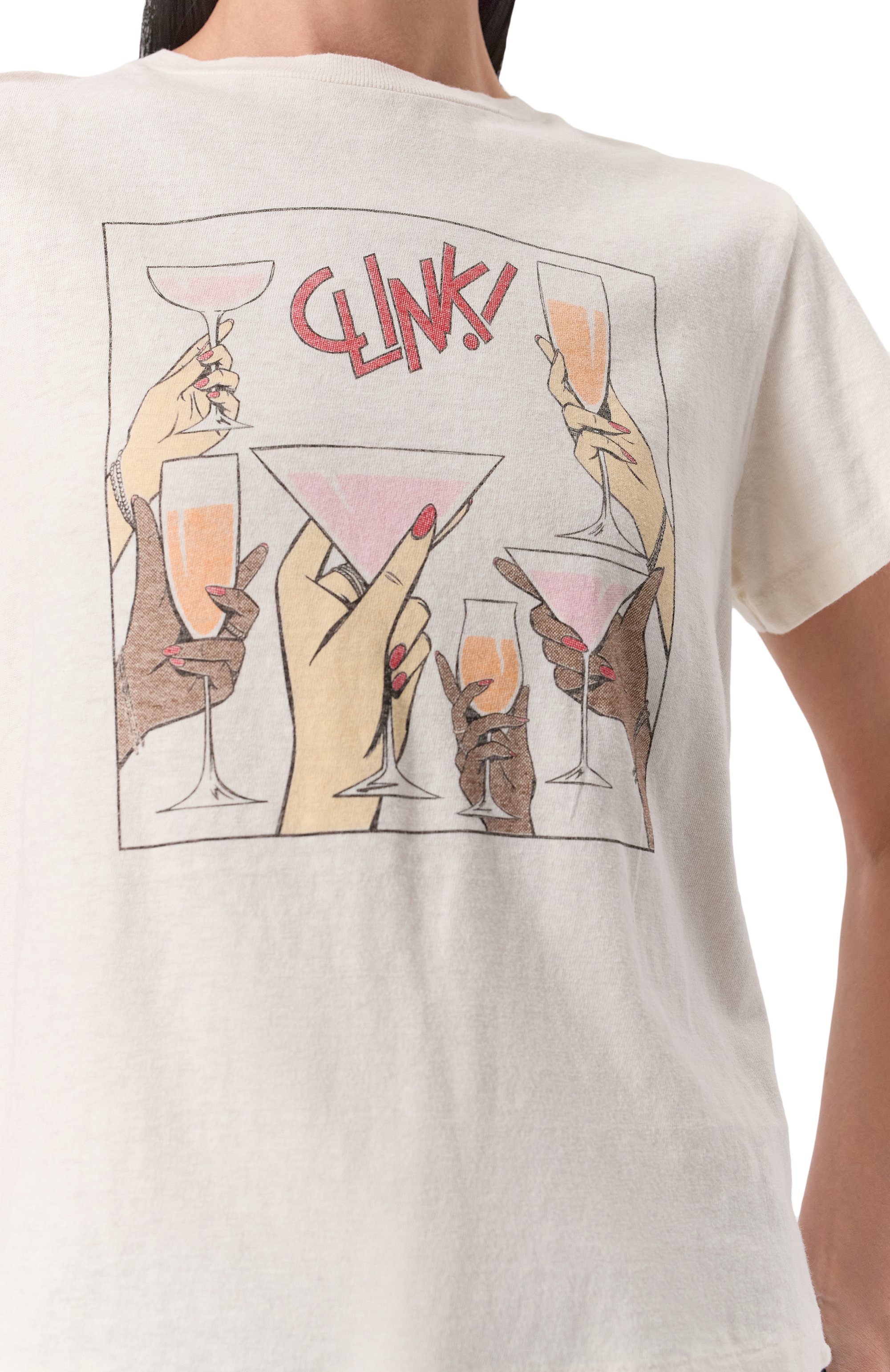 Хлопковая футболка RE/DONE, арт. 024-02WCGT314, фото 5