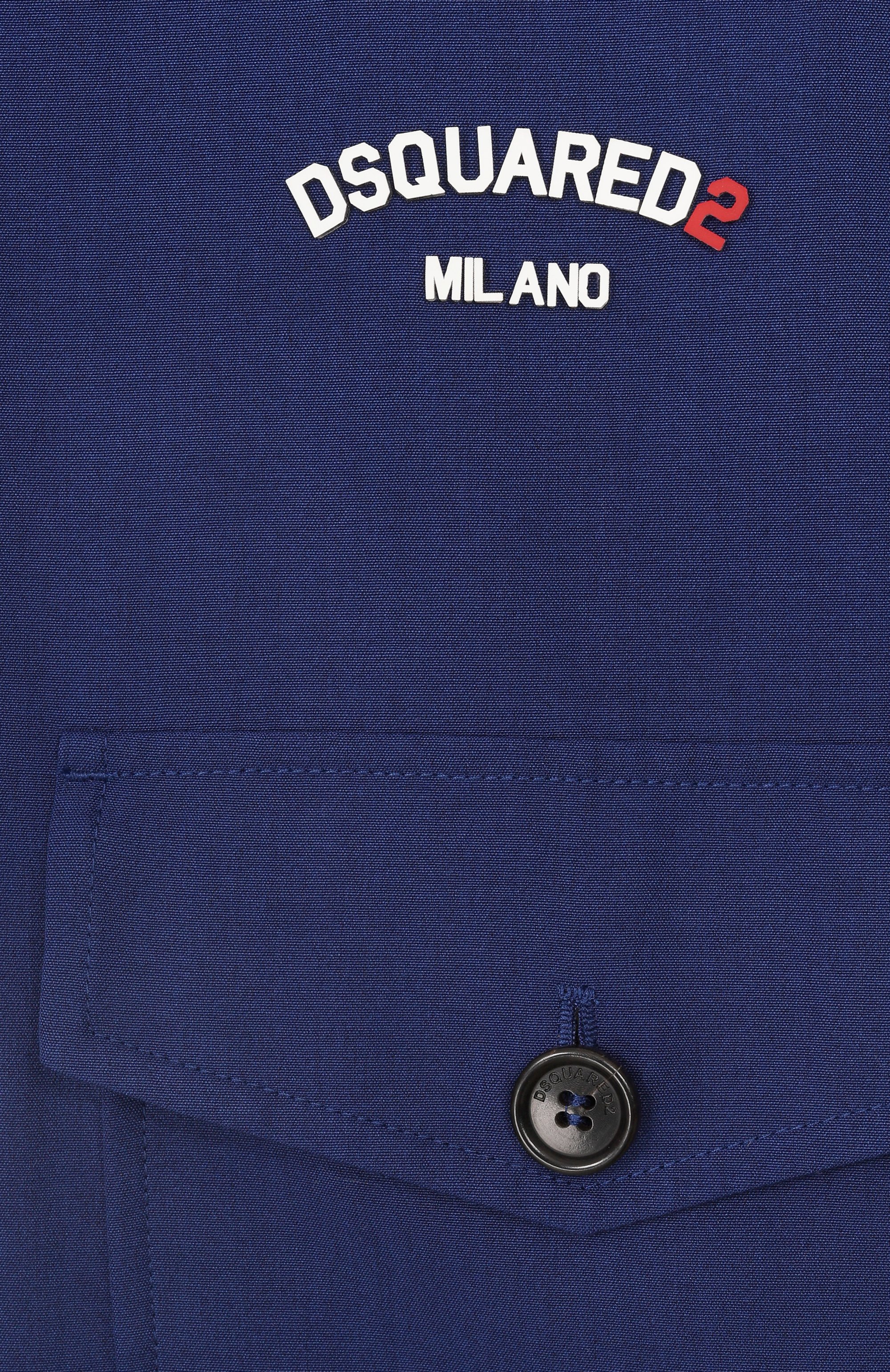 Куртка-рубашка из лиоцелла DSQUARED2, арт. DQ3235/D0AGN, фото 3