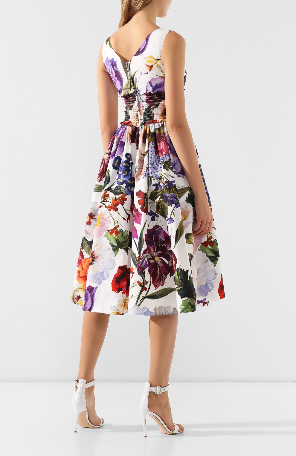 Хлопковое платье DOLCE & GABBANA, арт. F6D2ST/HS5DQ, фото 4