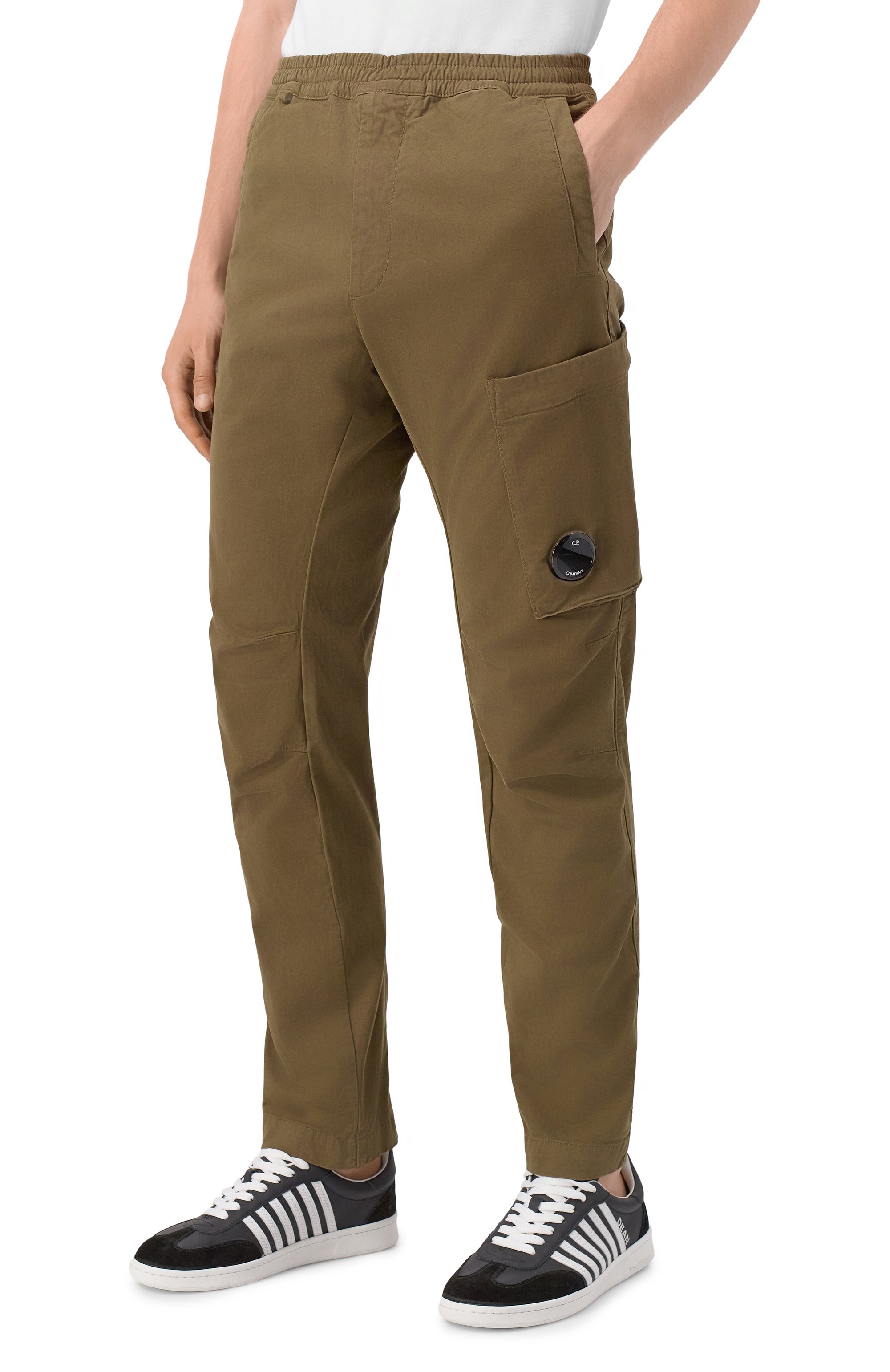 Хлопковые брюки C.P. COMPANY, арт. 19CMPA211A005529G, фото 3