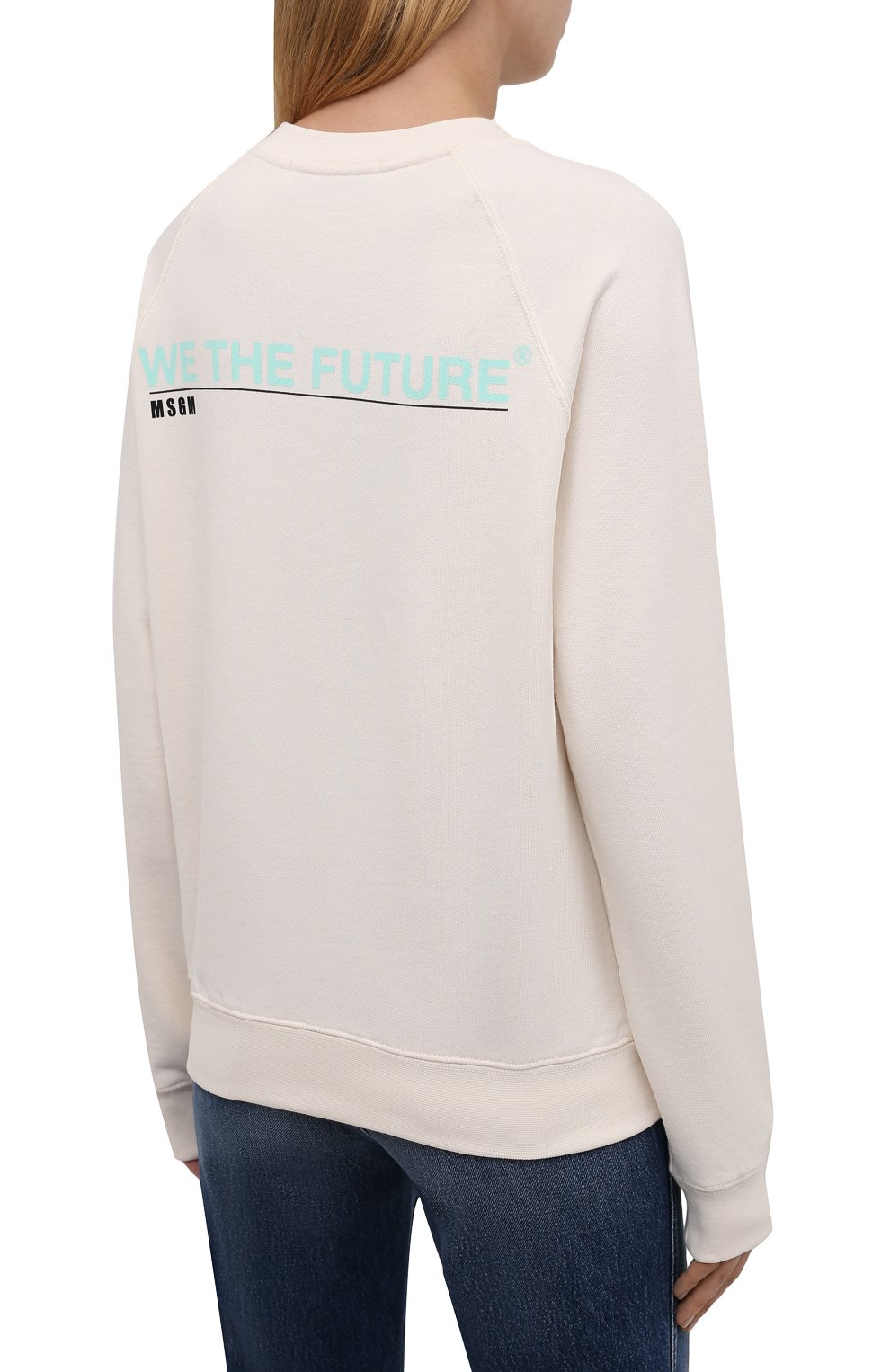 Хлопковый свитшот MSGM, арт. 3141MDM192 217789, фото 4