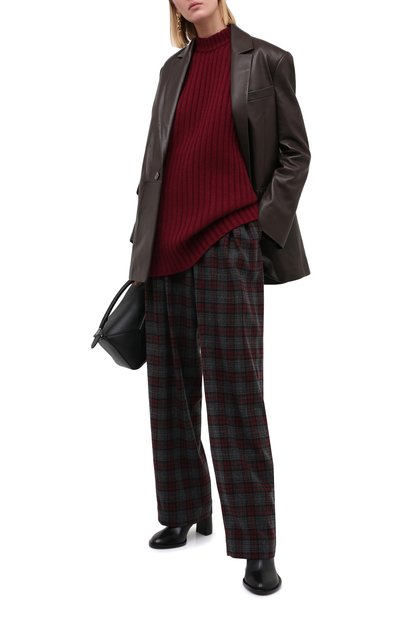 Шерстяные брюки DRIES VAN NOTEN, арт. 202-10953-1040, фото 3