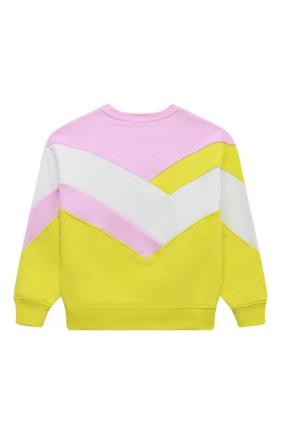 Хлопковый свитшот MSGM KIDS розового цвета по цене 13250 руб., арт. MS028761, фото 2 Хлопковый свитшот MSGM KIDS, арт. MS028761, фото 2
