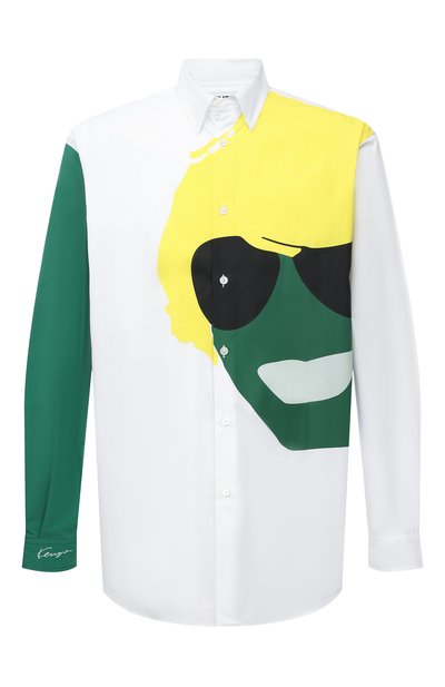 Хлопковая рубашка KENZO, арт. FC55CH4265DE, фото 1