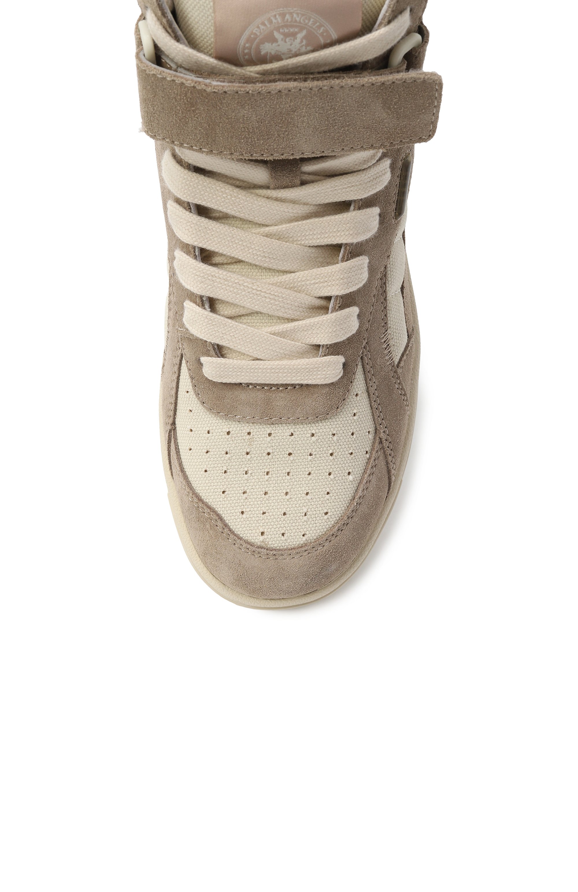 Комбинированные кеды university PALM ANGELS, арт. PWIL004F23FAB0010162, фото 6