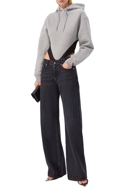 Женское хлопковая футболка MUGLER, арт. 25F3B002566024