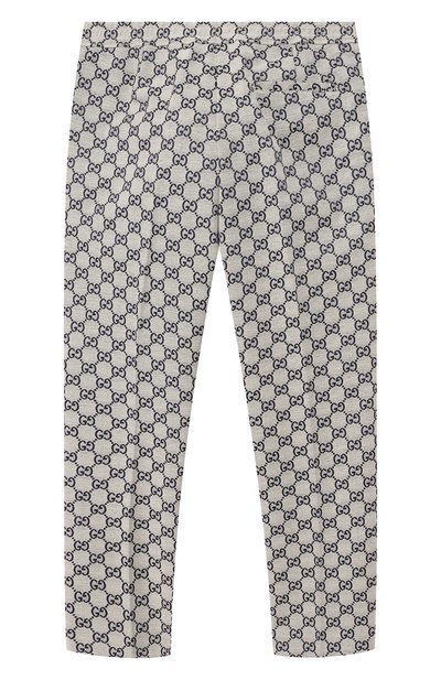 Хлопковые брюки GUCCI, арт. 574015/XWAEZ, фото 2