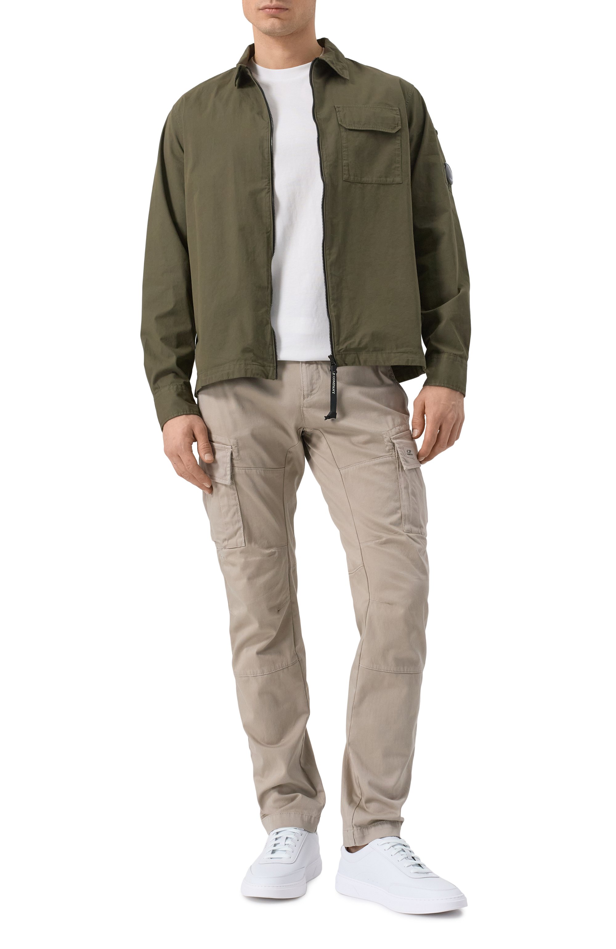 Хлопковые брюки-карго C.P. COMPANY, арт. 18CMPA117A005694G, фото 2