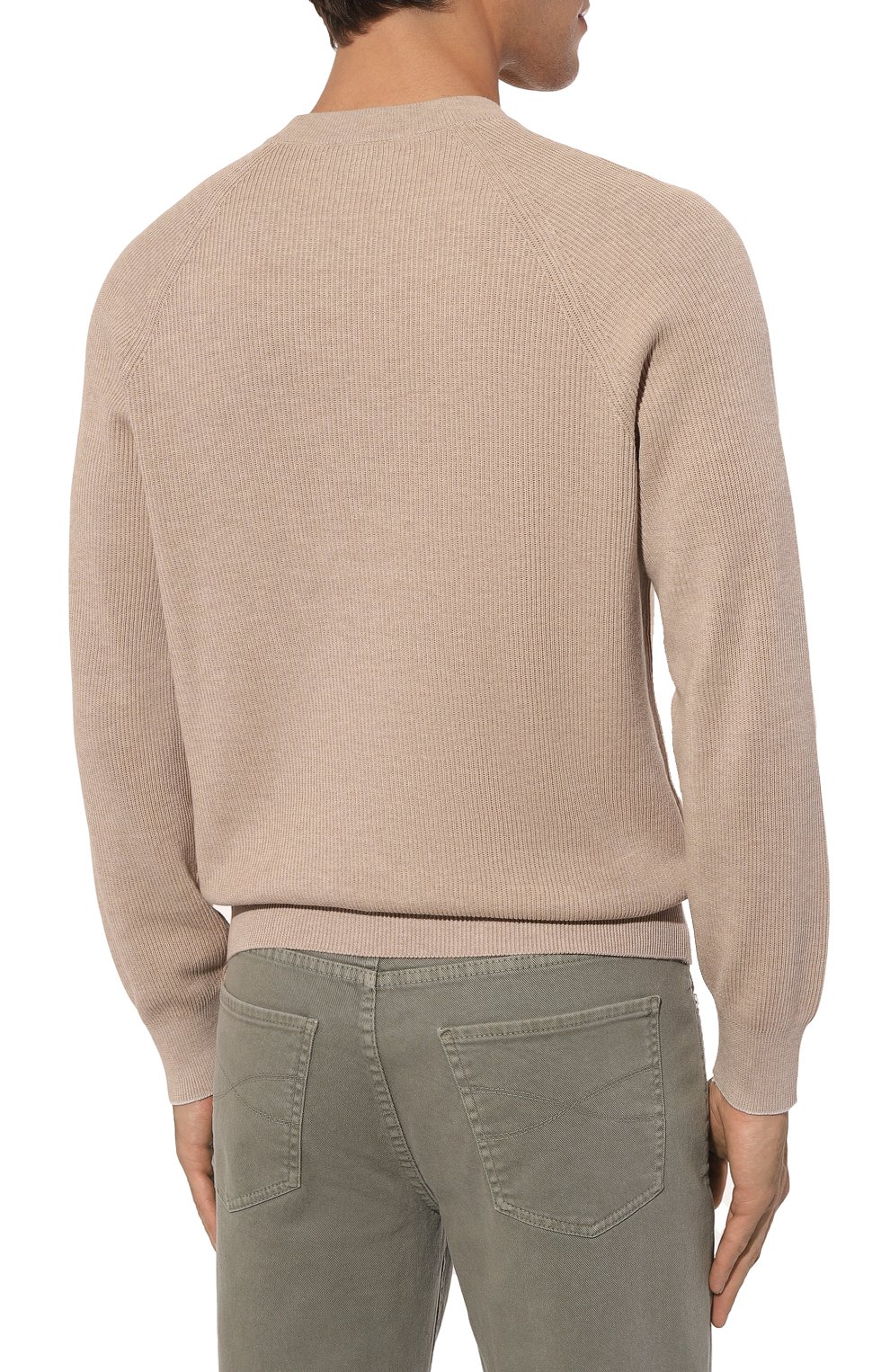 Хлопковый джемпер BRUNELLO CUCINELLI, арт. M2940B2282, фото 4