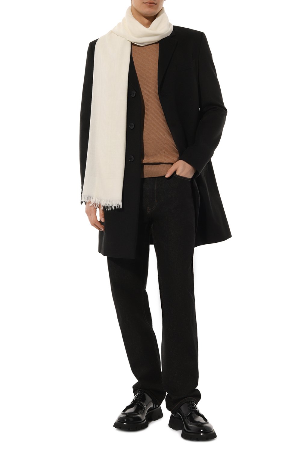 Кашемировый шарф STEFANO RICCI, арт. M2A4100040/L51170, фото 2