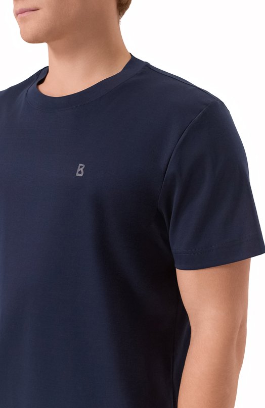 Хлопковая футболка Bogner 58199178 Синий  58199178 Фото 5