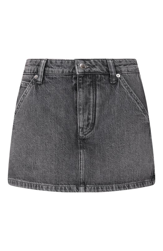 Джинсовые шорты-юбка Alexander Wang 4DC1265108 Серый 4DC1265108