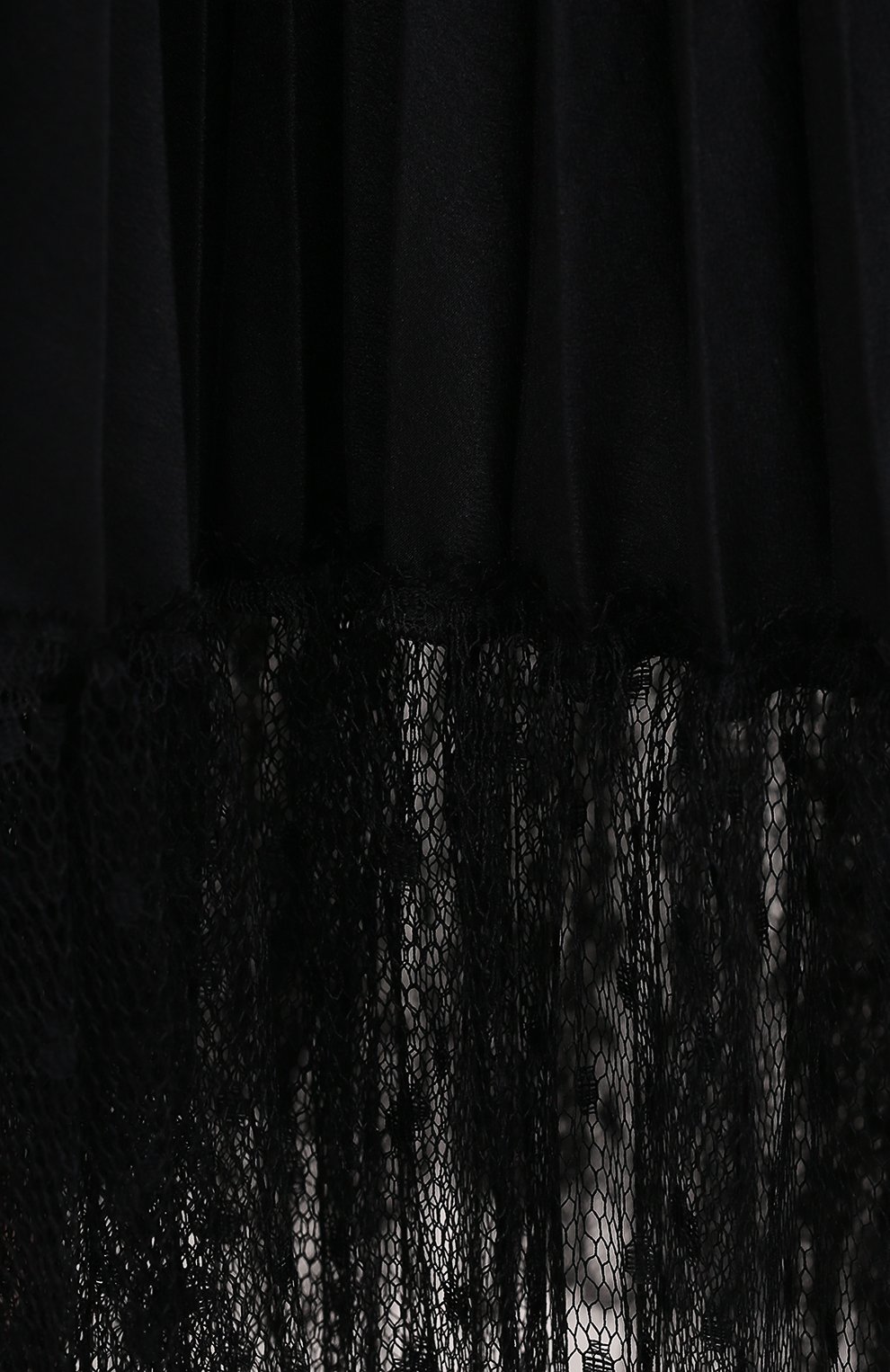 Плиссированная юбка REDVALENTINO черного цвета по цене 85950 руб., арт. VR3RAD30/4S9, фото 5 Плиссированная юбка REDVALENTINO, арт. VR3RAD30/4S9, фото 5