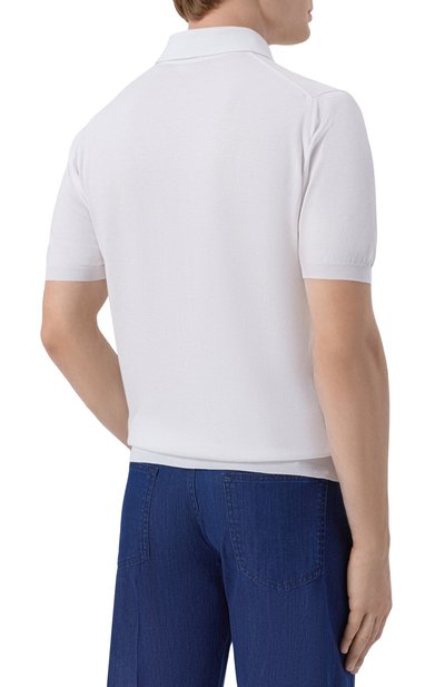 Хлопковое поло KITON, арт. UMKXX33_001, фото 4