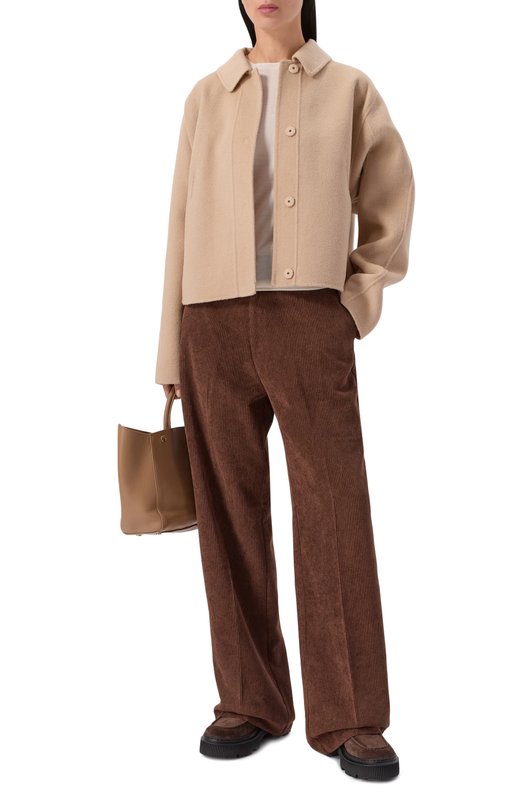 Вельветовые брюки MC2 Saint Barth REBE002-00033I/REBELLA C0RDUR0Y Коричневый  REBE002-00033I/REBELLA C0RDUR0Y Фото 2