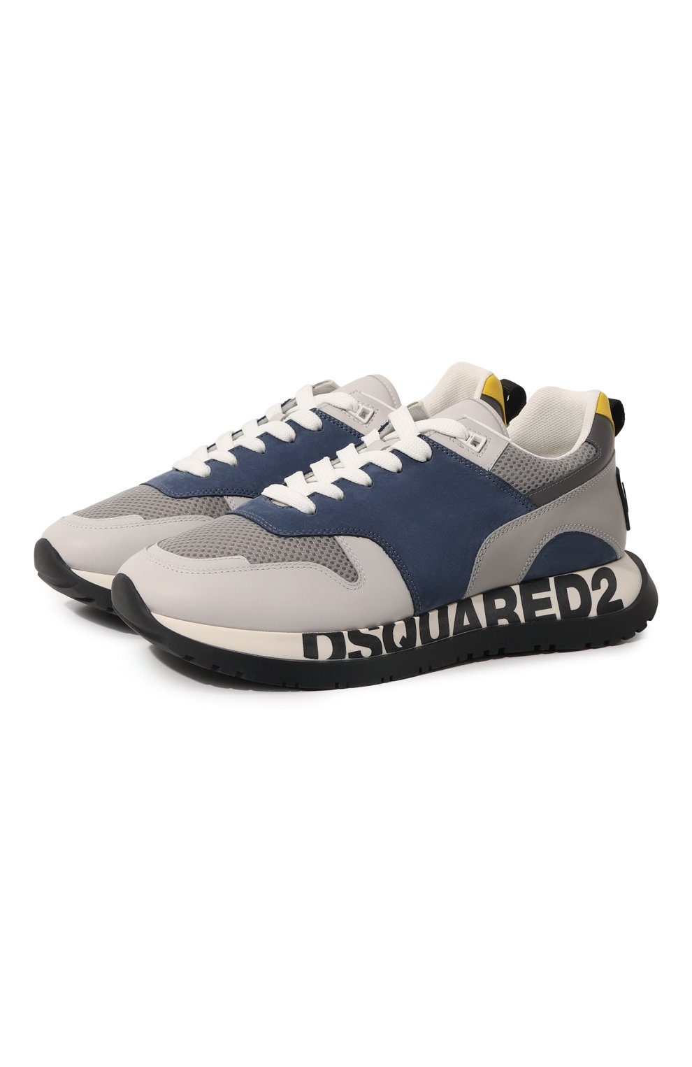 Кожаные кроссовки DSQUARED2, арт. SNM0213 015B0380, фото 1