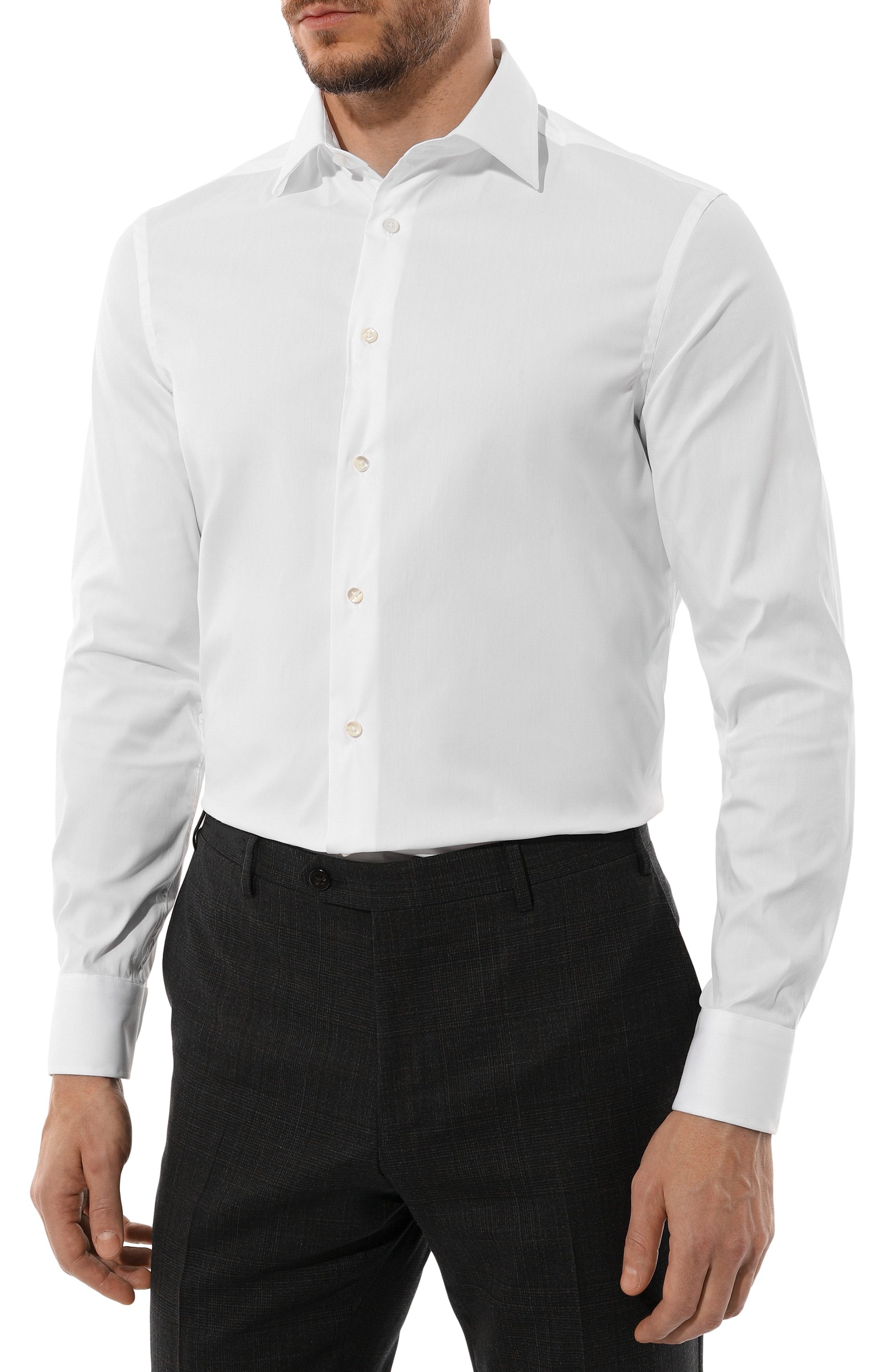 Хлопковая сорочка CANALI, арт. CCLX018/GA03292, фото 3