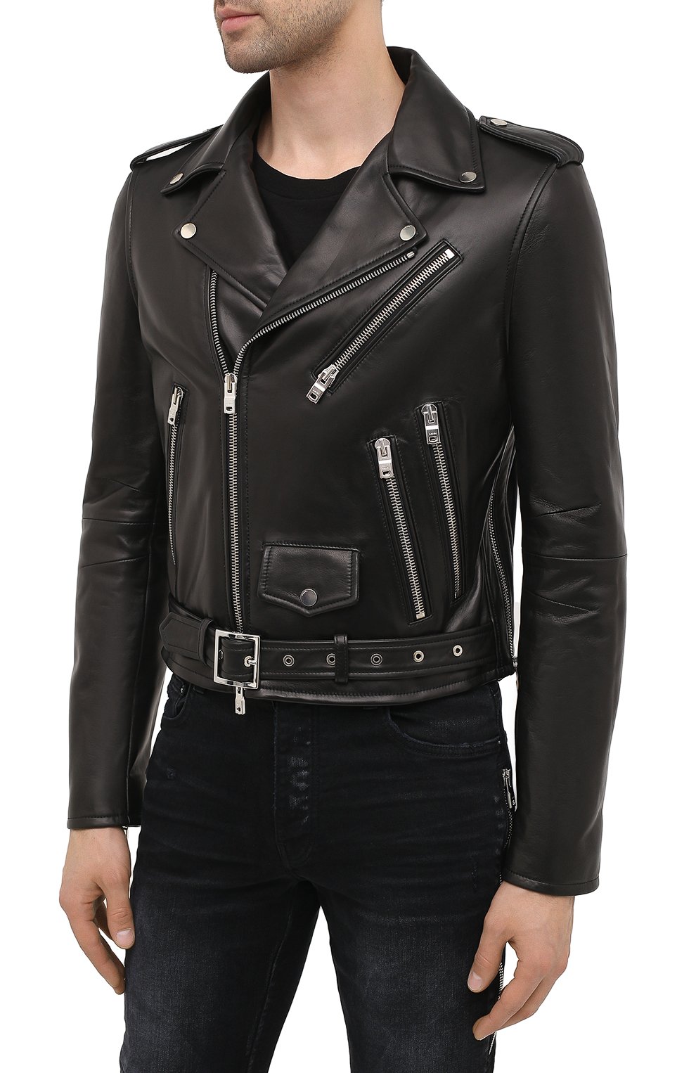 Кожаная куртка AMIRI, арт. W0M04620LE, фото 3