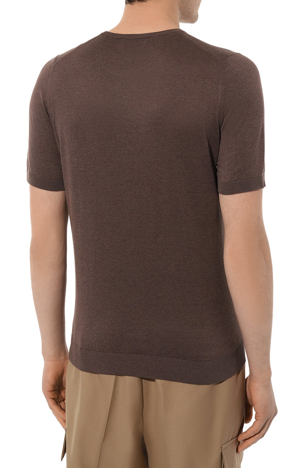 Шелковый джемпер ANDREA CAMPAGNA, арт. 43112/23503, фото 4