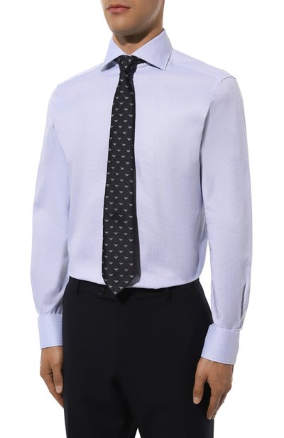 Хлопковая сорочка ZEGNA, арт. 701622A7/9MS0BA, фото 3