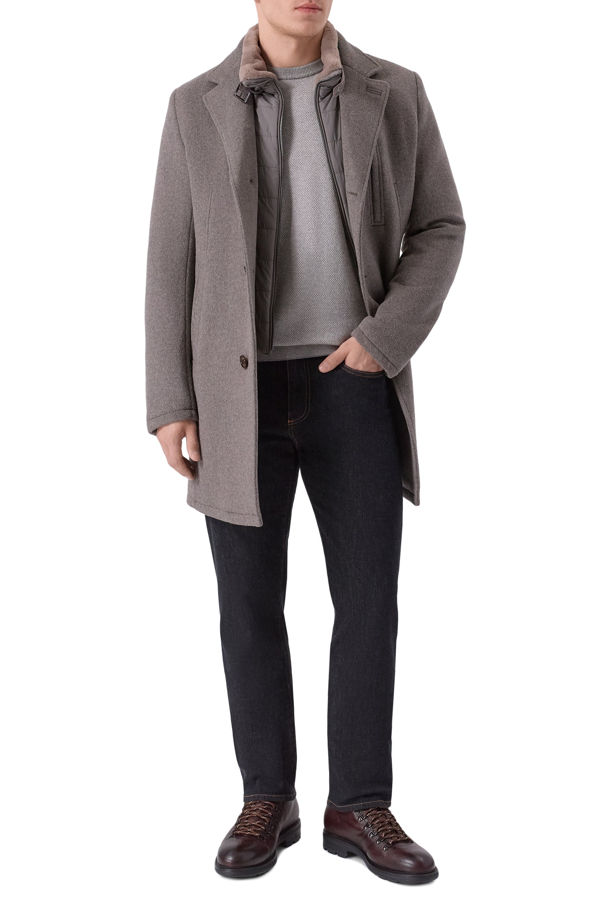 Кожаные ботинки MAGNANNI, арт. 25407/RUG0WIND, фото 2