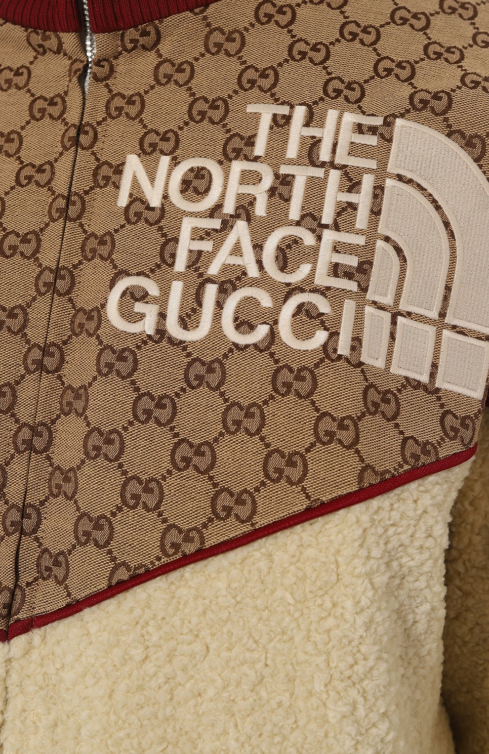 Толстовка the north face x gucci GUCCI разноцветного цвета по цене 172800 руб., арт. 672394 XJDS0, фото 5 Толстовка the north face x gucci GUCCI, арт. 672394 XJDS0, фото 5
