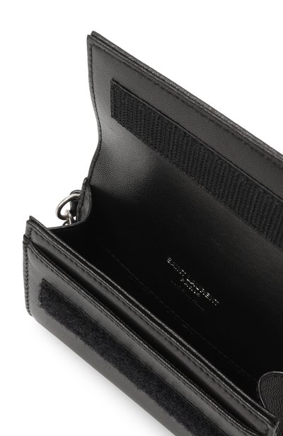 Кожаный футляр для кредитных карт SAINT LAURENT, арт. 820408/1EL0E, фото 3