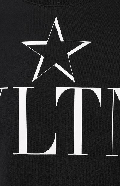 Хлопковый свитшот VALENTINO, арт. TV3MF10V63A, фото 5