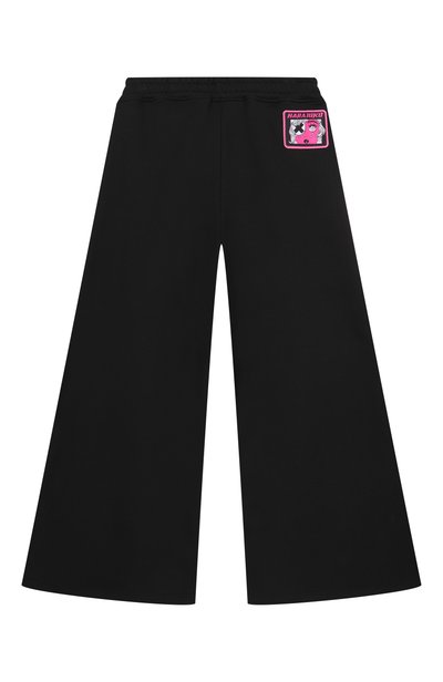 Хлопковые брюки SPRAYGROUND черного цвета по цене 15850 руб., арт. SPY1552GBLK/SHARK IN JAPAN PANTS BLACK, фото 2 Хлопковые брюки SPRAYGROUND, арт. SPY1552GBLK/SHARK IN JAPAN PANTS BLACK, фото 2