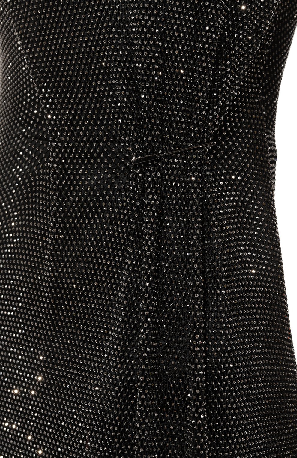 Платье с отделкой стразами YANA DRESS черного цвета по цене 1249000 руб., арт. 1-23/2-388-НС905, фото 5 Платье с отделкой стразами YANA DRESS, арт. 1-23/2-388-НС905, фото 5